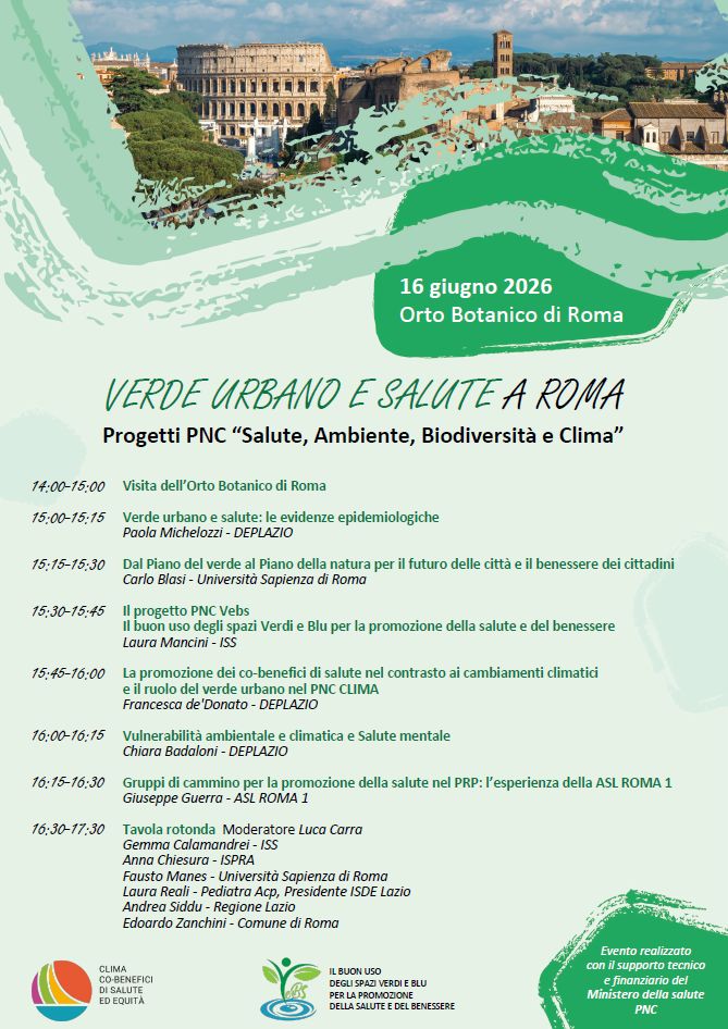 verdeurbanoesalutearoma locandina evento